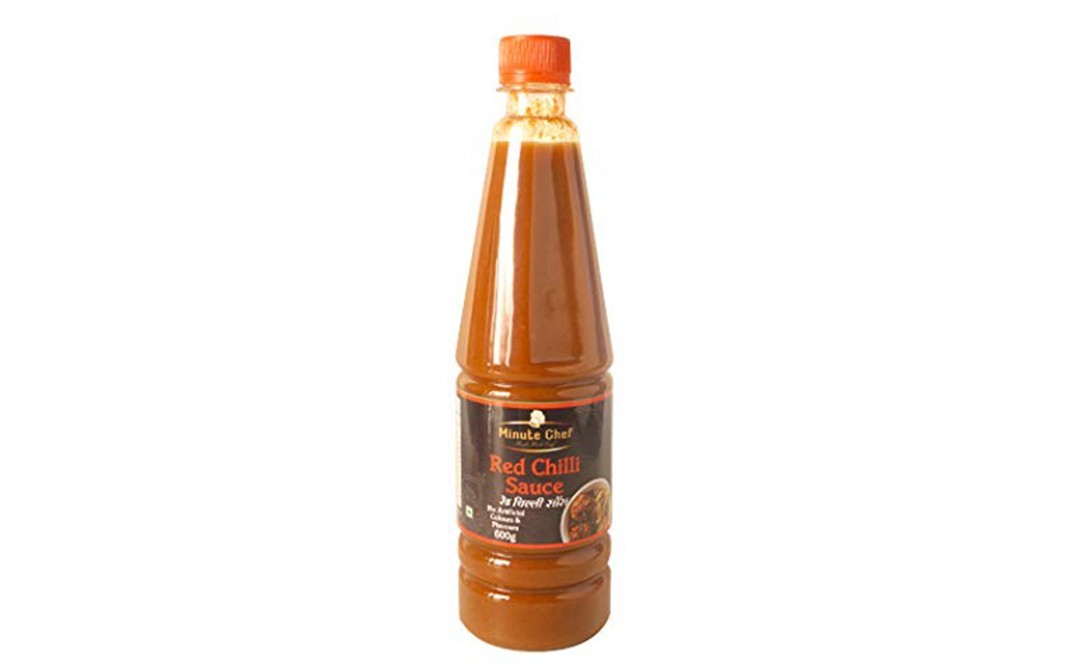 Minute Chef Red Chilli Sauce    Plastic Bottle  600 grams